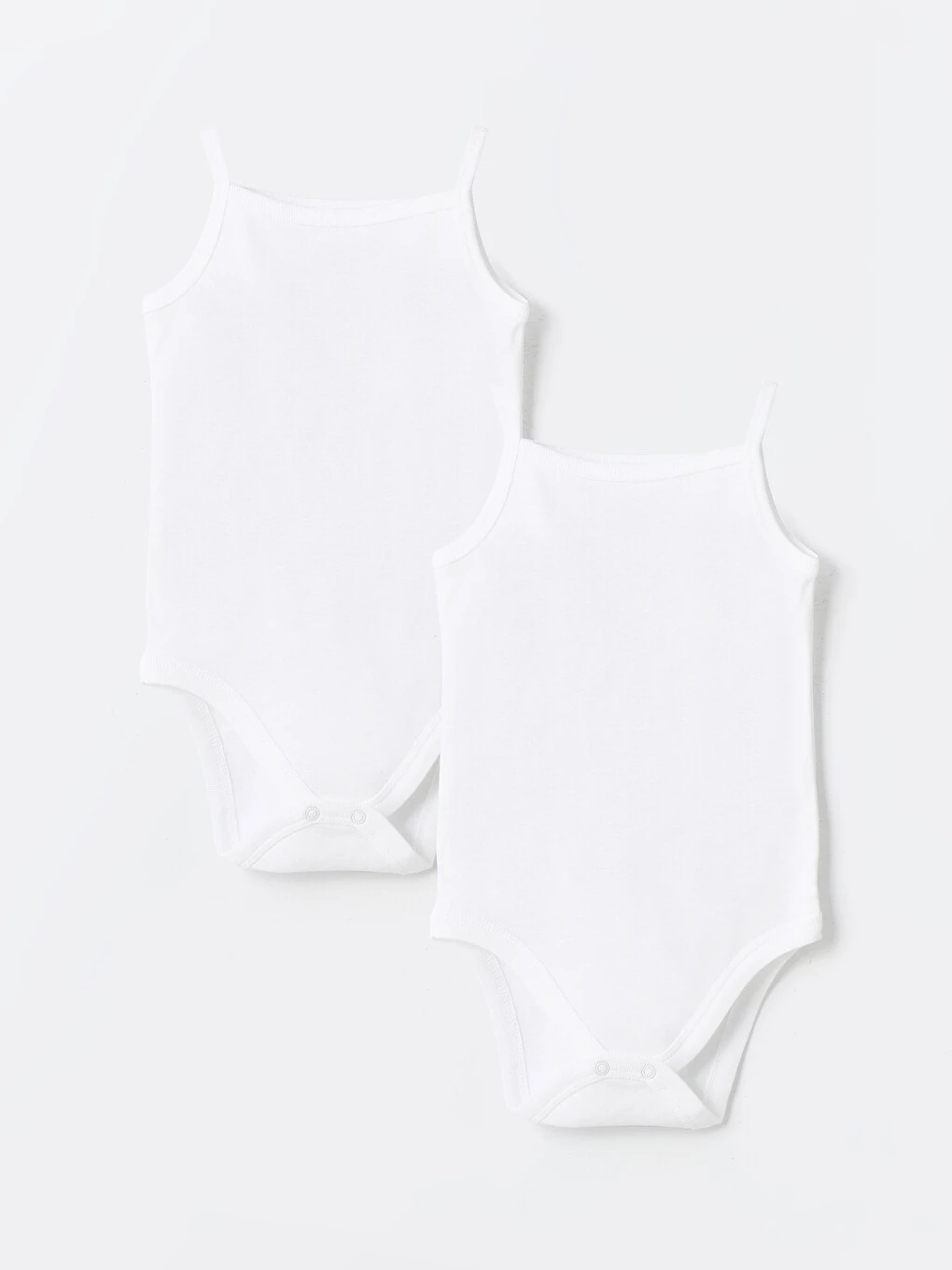 LCW : baby Baby Girl White Bodysuit