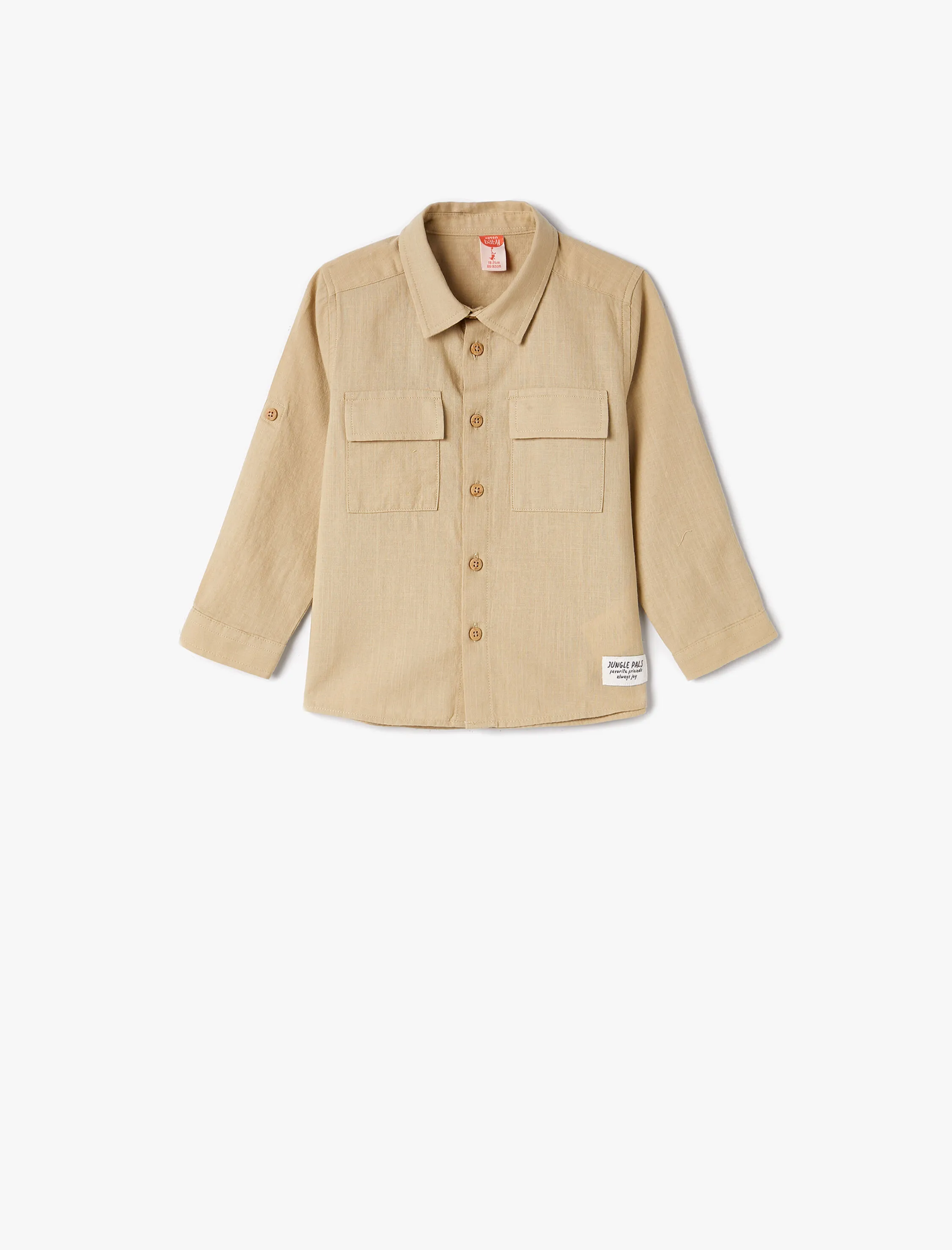 koton turkey : Baby Boy Cotton Short Sleeve Shirt